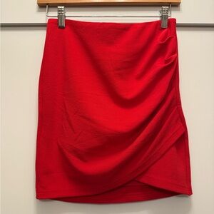 Elegant Exlura Red Women's Skirt